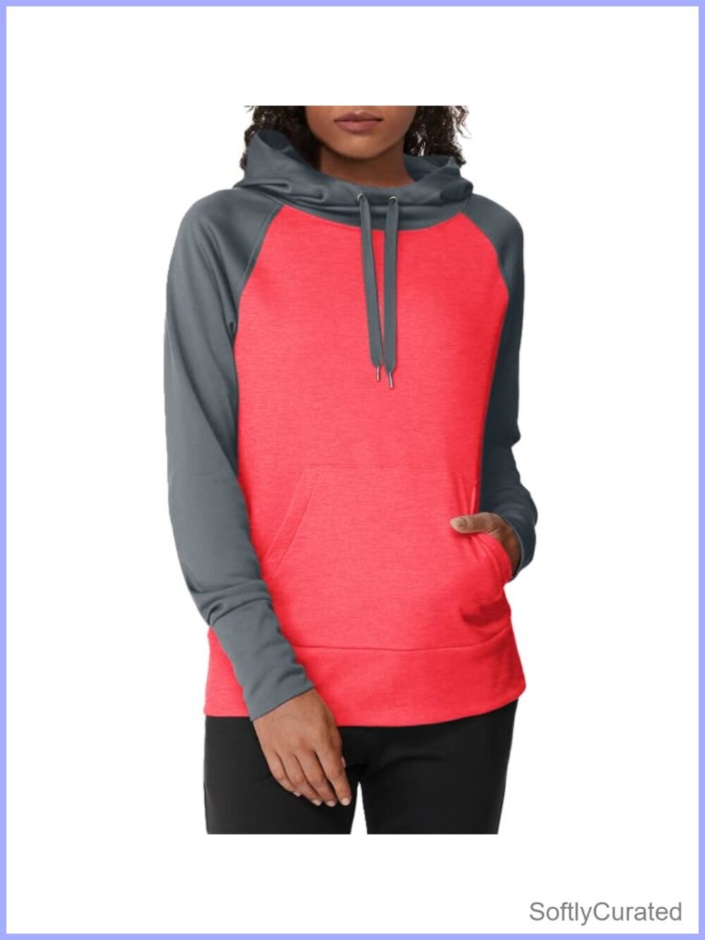Performance Fleece Pullover Hoodie Active Hooded Sweatshirt